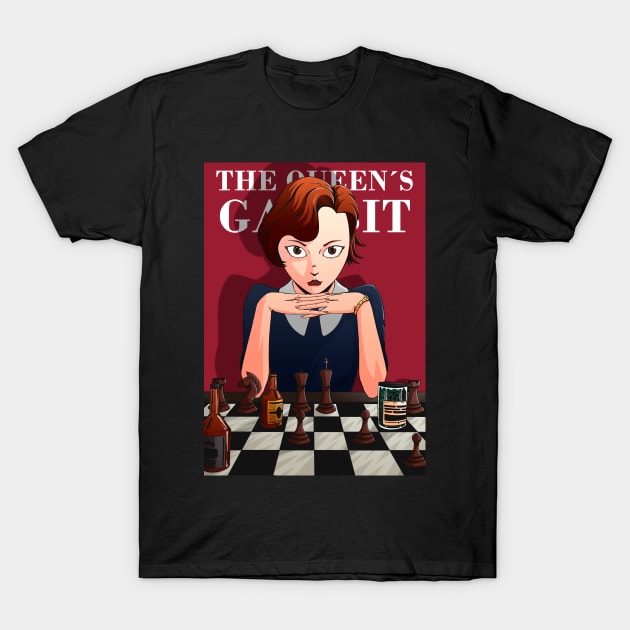 The Queen's Gambit T-Shirt by NeM.DG